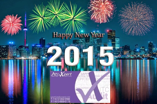 Happy New Year 2015 from AccXpert
